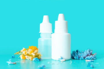 antihistamine spray and nasal drops against allergies and colds