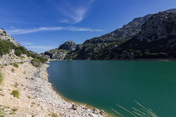 Gorg Blau lake in Mallorca (Spain)