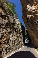Sa Calobra road in Mallorca (Spain)