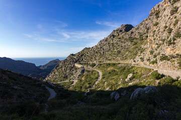 Sa Calobra road in Mallorca (Spain)