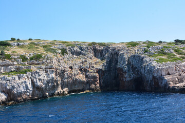 Fototapeta na wymiar parco nazionale isole kornati croazia