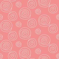 abstract seamless pattern with waves, pattern with lines, abstract background with curved lines, seamless pattern with spirals