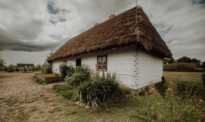 Fototapeta na wymiar rural house