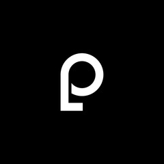 Letter P L creative brand abstract logo