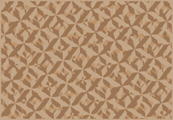 Modern beige squared print with a geometric pattern. Use it for rug, scarf, cover or napkin.