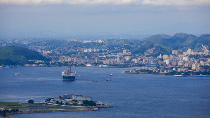 Guanabara Bay is the second largest bay in area in Brazil