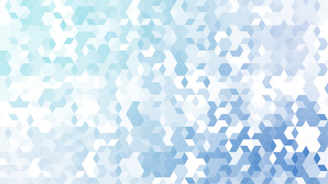 ダイヤのパターン背景素材，ブルーのグラデーション