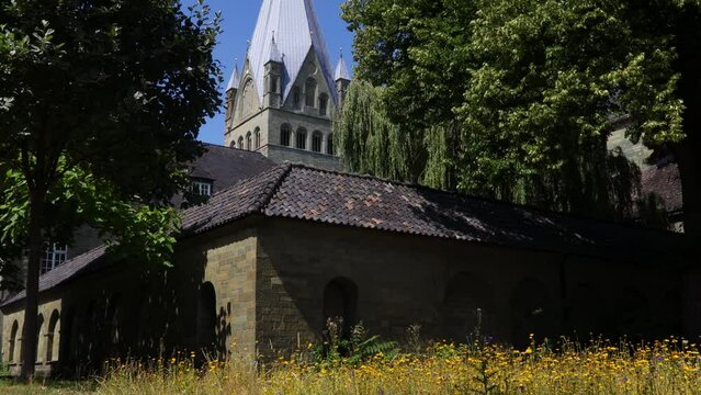 the historic city of soest germany 4k 30fps video