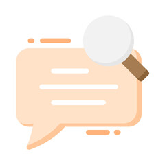 Search Chat Illustration