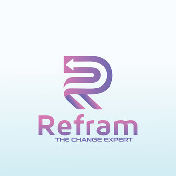 management consulting group letter R logo design