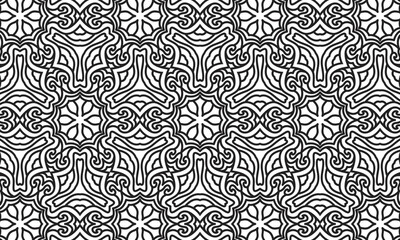 ethnic pattern mandala background