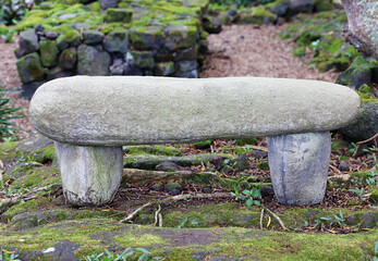 stone bench 