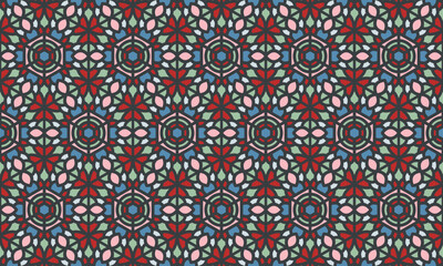 ethnic pattern mandala background