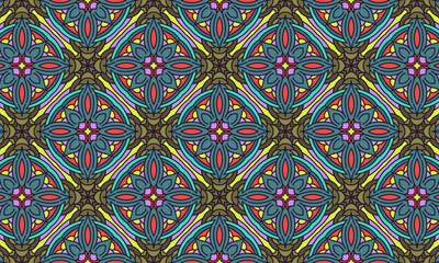 ethnic pattern mandala background