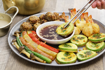 Jeon ( Korean piccata ), traditional festival foods
