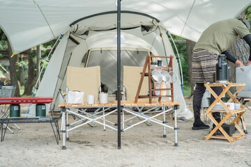 キャンプ・グランピング・テント
