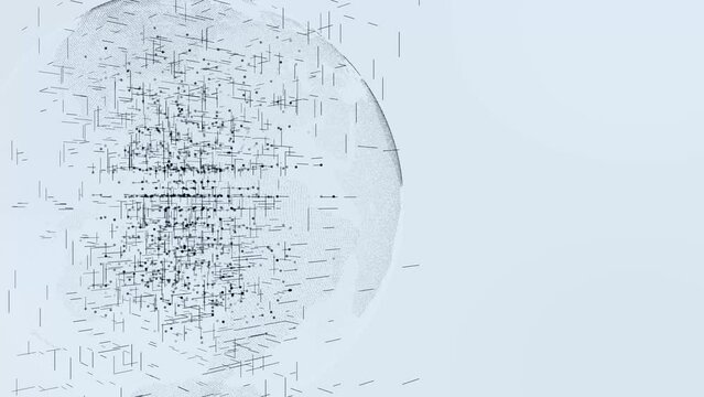 スマートシティ、デジタル社会のイメージ　5Gテクノロジー背景