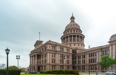 Obraz premium Texas State Capitol building in Austin Texas