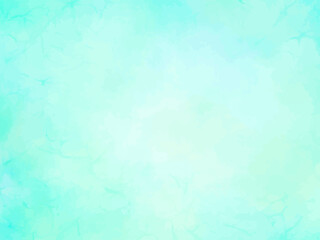 爽やかなブルー系の水彩背景イラスト