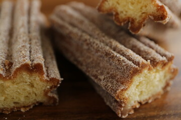 freshly baked churro