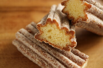 焼きたてのチュロス