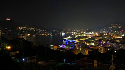 グラバー園上からの長崎市街（夜景）3
