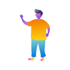 Modern flat design people icons of distance education, web development, cloud computing, project development, task management, online marketing, technology, technical support, startup, business