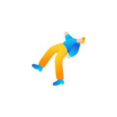 Modern flat design people icons of distance education, web development, cloud computing, project development, task management, online marketing, technology, technical support, startup, business