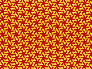 red and yellow color of abstract background