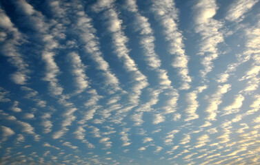 blue sky with clouds