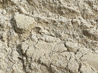 close up dry sand texture