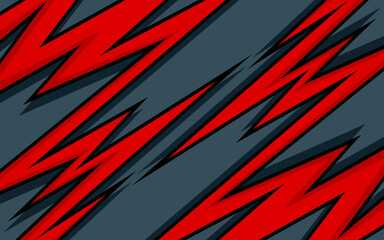 Abstract background with reflective sharp and zigzag pattern