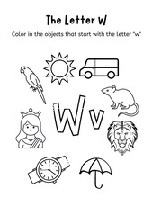 A to Z Alphabets and the Similar Picture Coloring Book for the preschool kids template, kids homework books, and practice material.