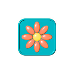 3d flowers 01 vector