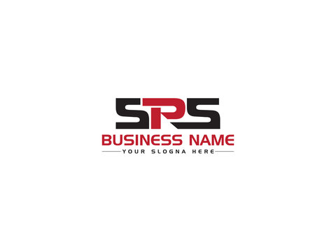 Alphabet SPS Logo Letter Vector, Creative SP s p s Logo Icon Design and Unique Three Letter Concept For Business