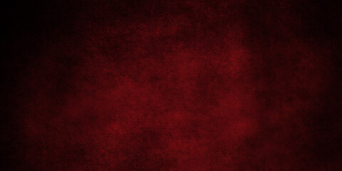 Dark Red grunge texture and Old wall texture cement black red background abstract dark color design are light with white gradient background.