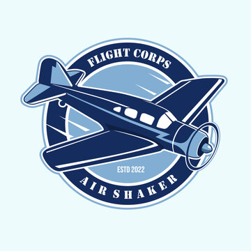 Aircraft Flight Flying Travel Illustration Design Logo Icon Vector