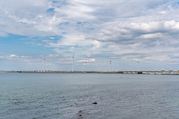 Windpark im Meer 