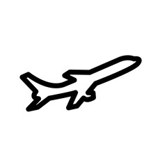 Illustration Vector Graphic of Plane icon template