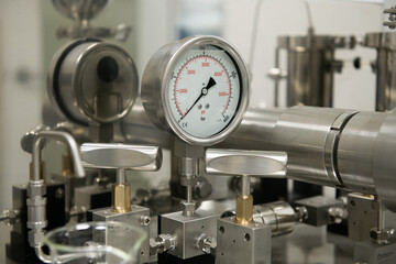 Air pressure machine in the laboratory