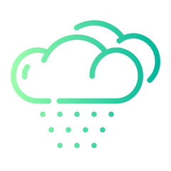 Rain gradient icon