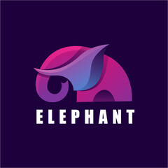 elephant colorful logo