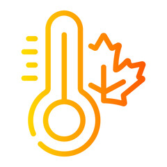 Temperature gradient icon