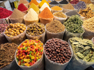 spice stalls with commercial value in iran