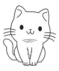 Cat face svg files for Cricut, Calico Cat head Clipart, pet face png, animal Vector graphics, Kitten dxf cut file Download Printable art,Cute Cat SVG Baby cat layered cut file Kawaii cat with bow Kitt