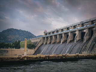 dam on the river