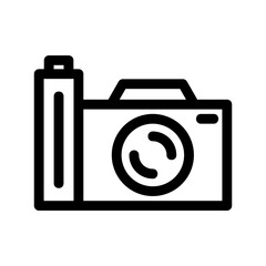 camera icon or logo isolated sign symbol vector illustration - high quality black style vector icons
