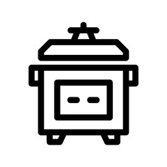 pot icon or logo isolated sign symbol vector illustration - high quality black style vector icons
