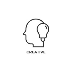 creative line icon. linear style sign for mobile concept and web design. Outline vector icon. Symbol, logo illustration. Vector graphics