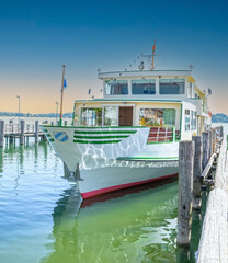 Chiemsee is a freshwater lake in Bavaria, Germany, near Rosenheim. 